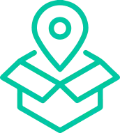 icono caja ubicacion