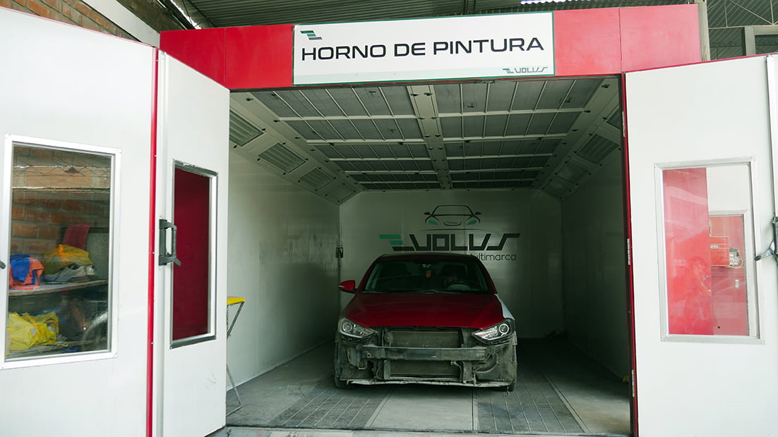 Horno de pintura auto Evolus