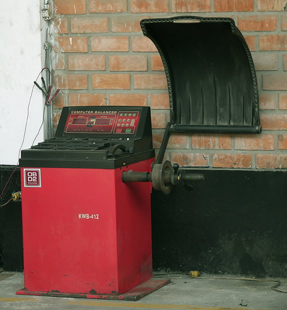 Balanceadora de llantas
