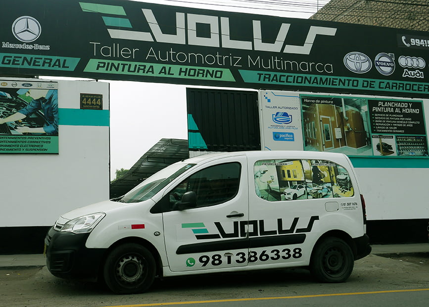 Taller mecanico automotriz Evolus